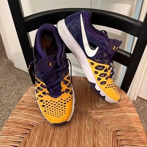 LSU Nike athletic shoes